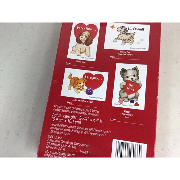 Dog Valentine Cards American Greetings NEW - Picture 4 of 4